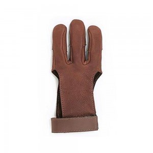 Deerskin Archery Glove Deer Leather Archery Gloves Full Finger 