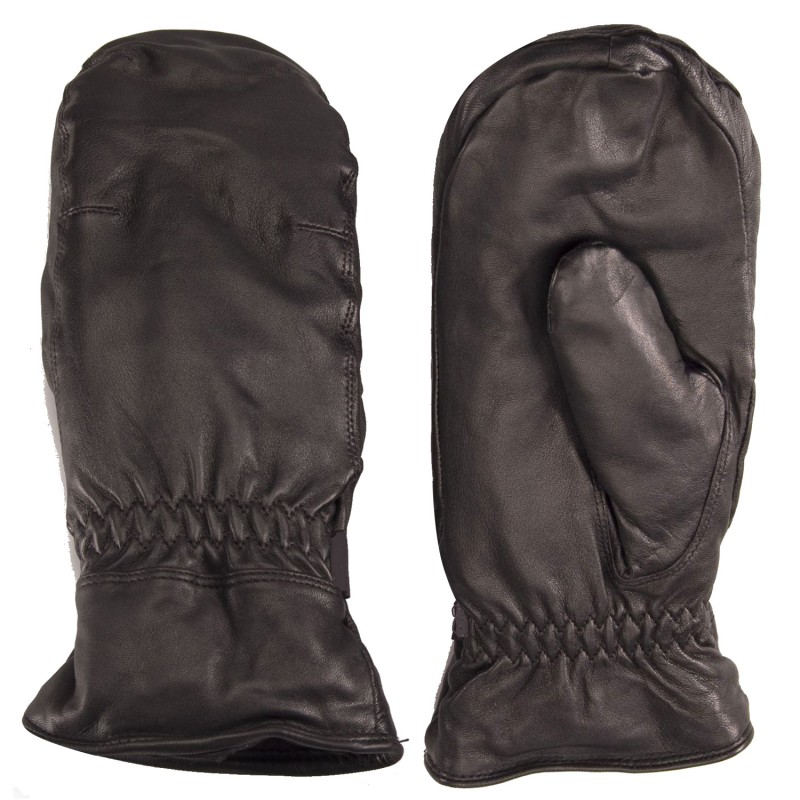Mens Leather Mittens