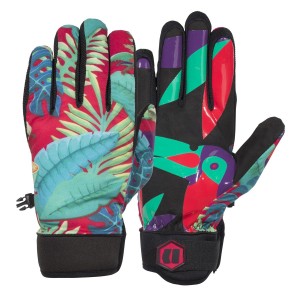 Custom Print Snowboarding Gloves Comfort Stretch Cold Weather Hand Protection Unisex Gloves