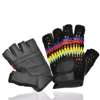 Leather Bicycle Gloves